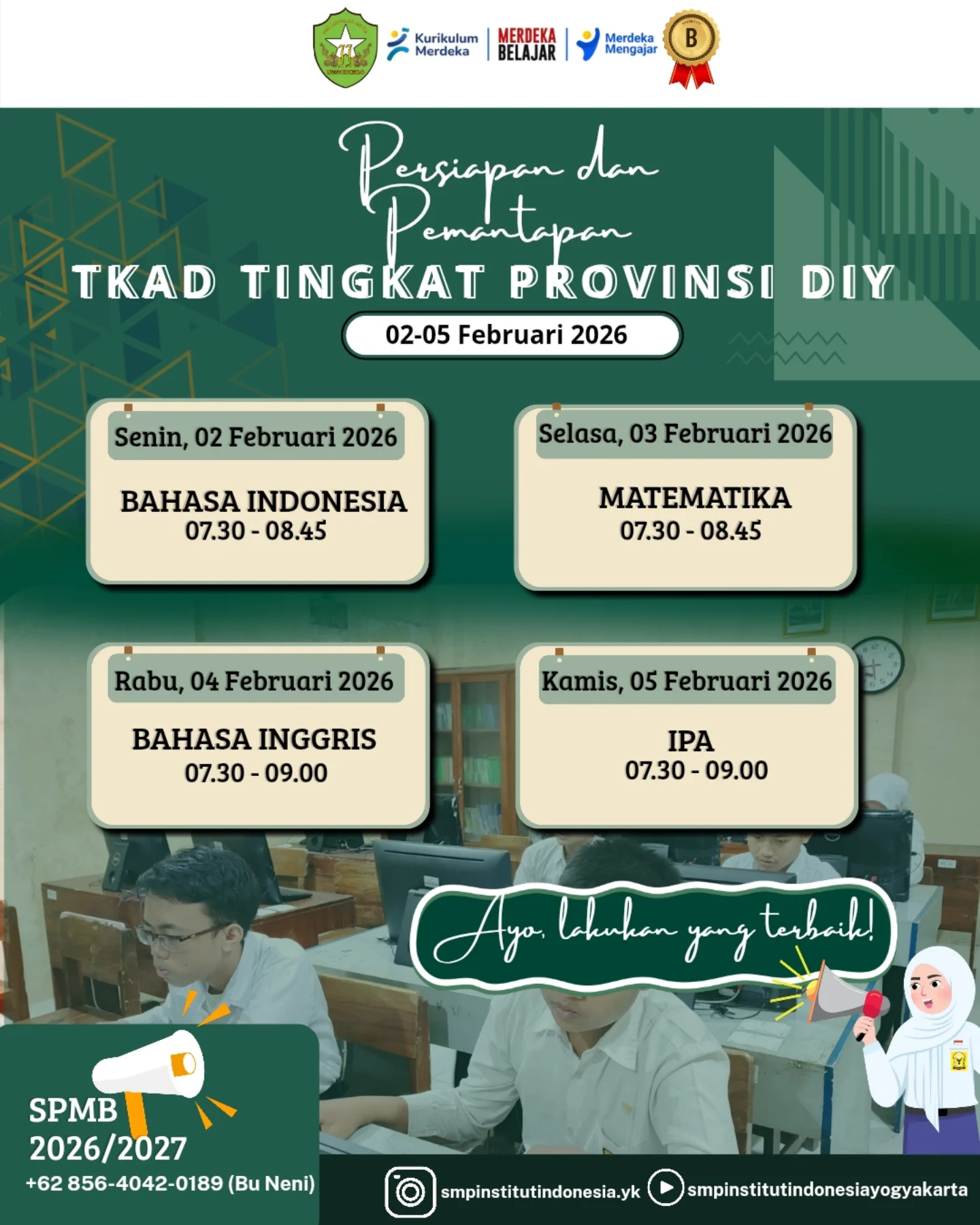 Persiapan Dan Pemantapan TKAD DIY