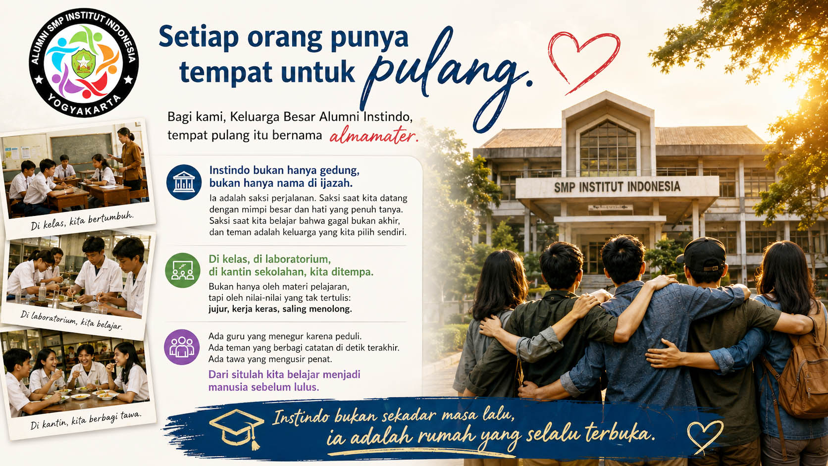 ALMAMATER: RUMAH KEDUA YANG TAK PERNAH LULUS