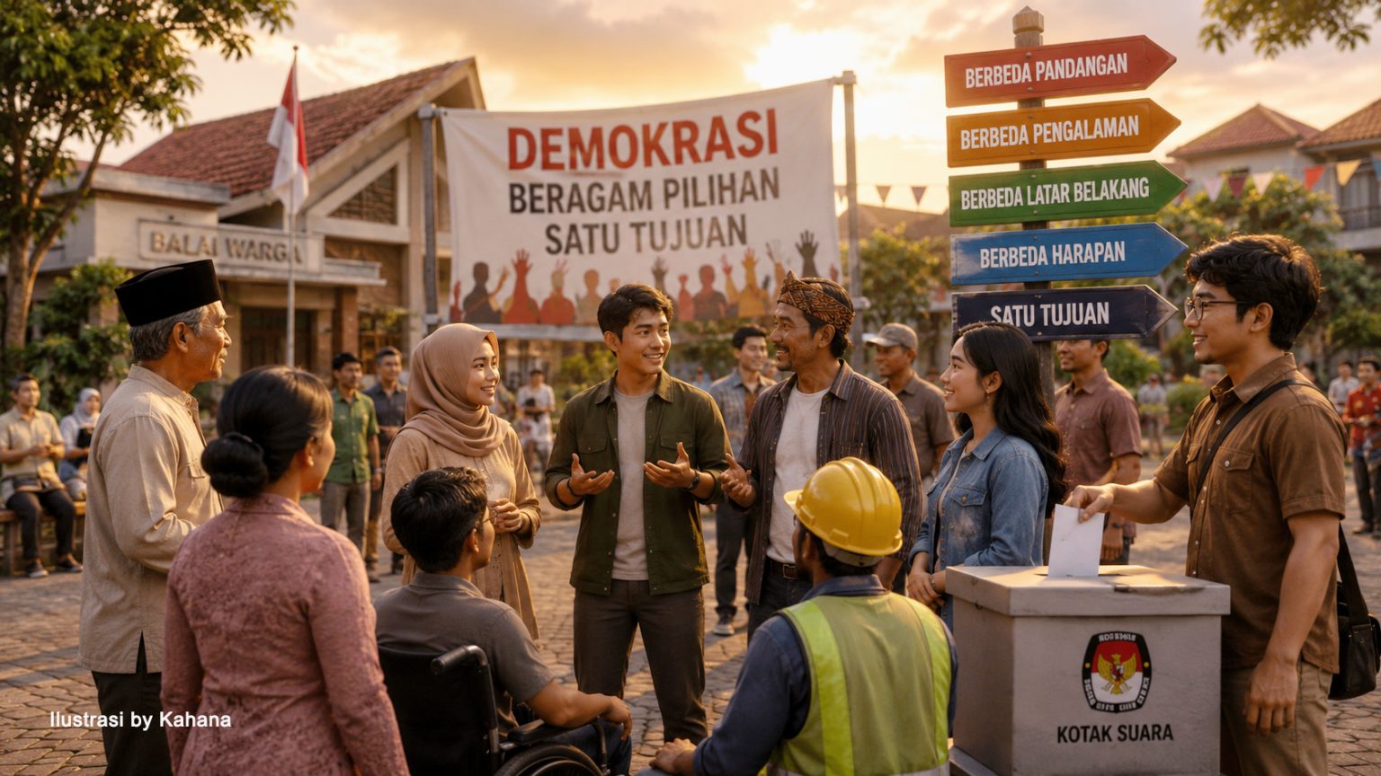 Perbedaan Pilihan dalam Demokrasi adalah Hal yang Biasa