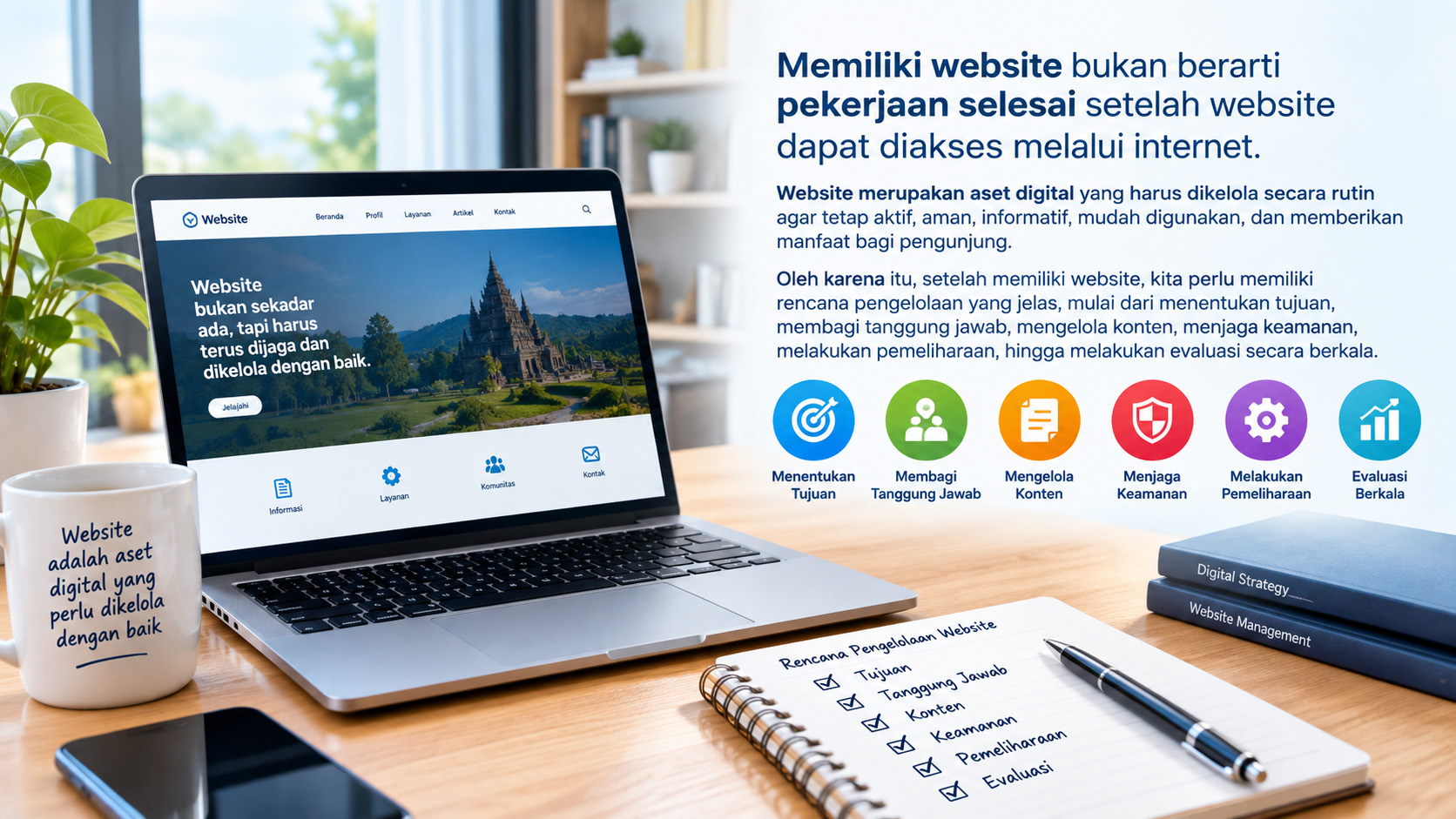 Apa Yang Harus Kita Lakukan Ketika Memiliki Sebuah Website